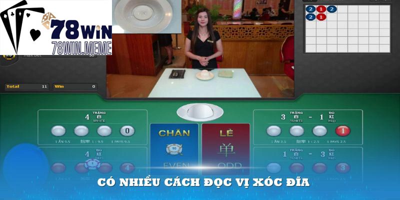 Có nhiều phương pháp về cách đọc vị xóc đĩa cho thành viên áp dụng